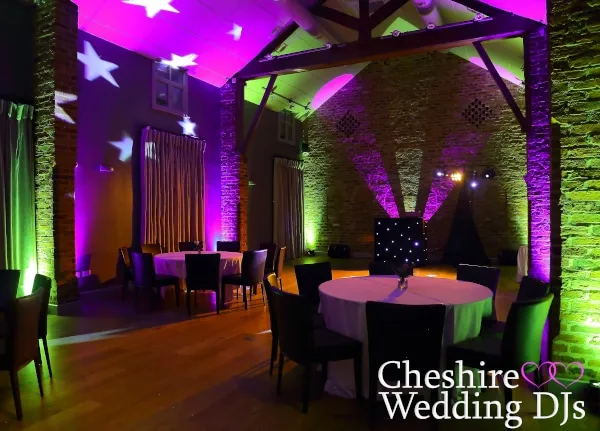 Arley Hall Uplighting